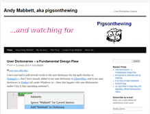 Tablet Screenshot of pigsonthewing.org.uk